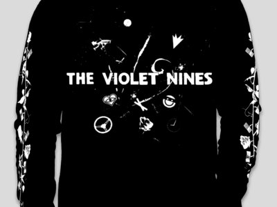 Violet Heist Long-sleeve T-Shirt (Black) main photo