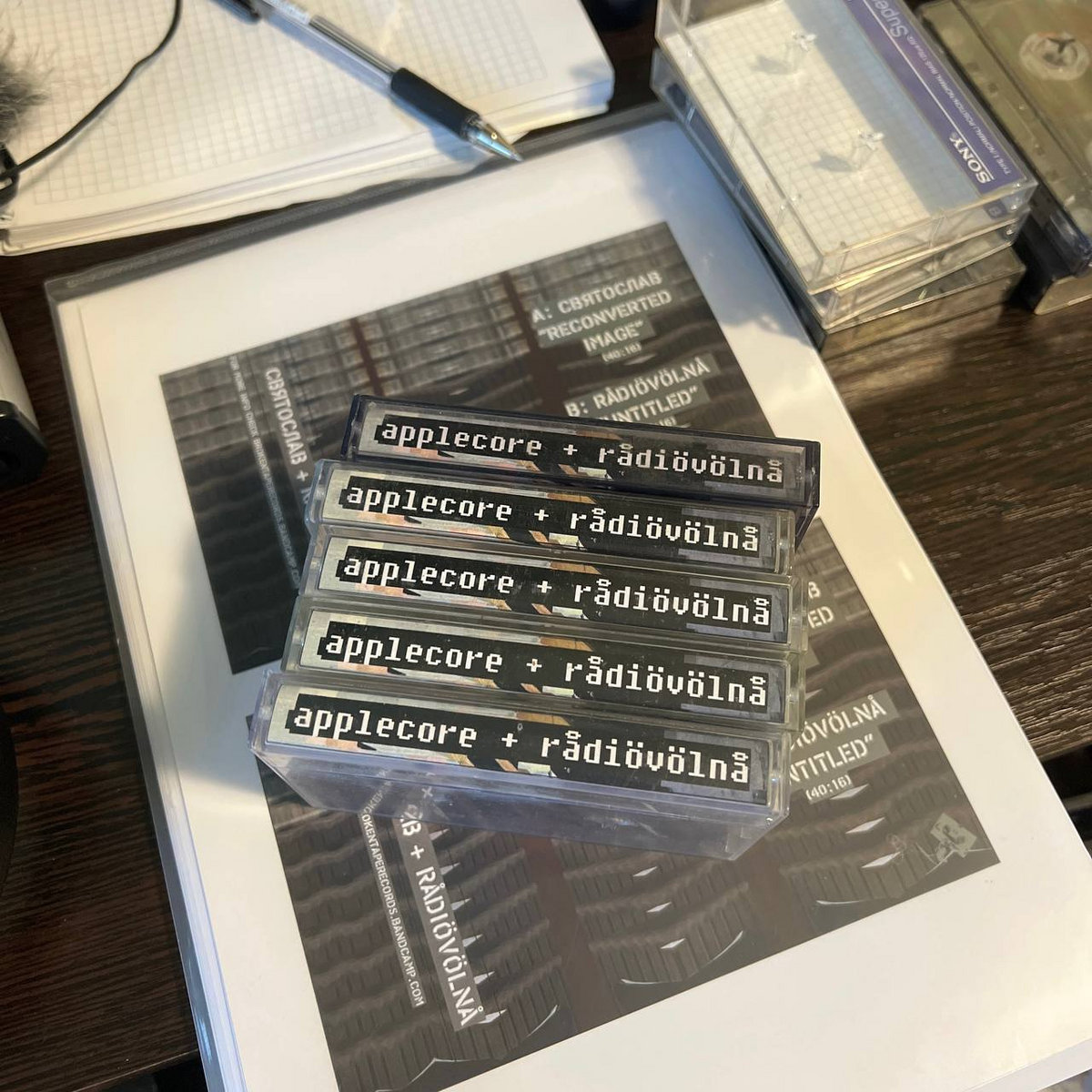 free jazz split applecore + rådiövölnå brokentaperecords