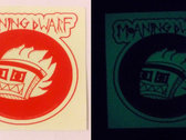 Moaning Dwarf: Logo (glow in the dark sticker) photo 