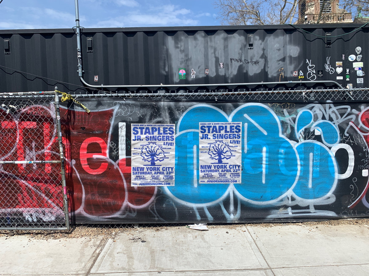 Staples Jr Singers Poster Staples Jr Singers