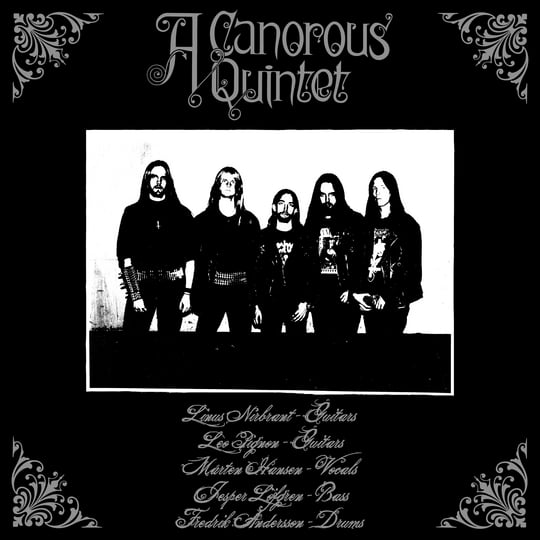 洋楽 A CANOROUS QUINTET A CANOROUS QUINTET “Reflections of the Mirror” EP [TOD032