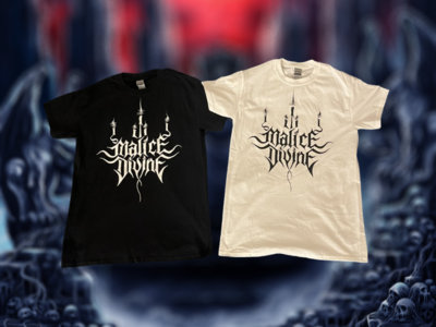 Malice Divine Logo T-Shirt (Available in Black and White) main photo
