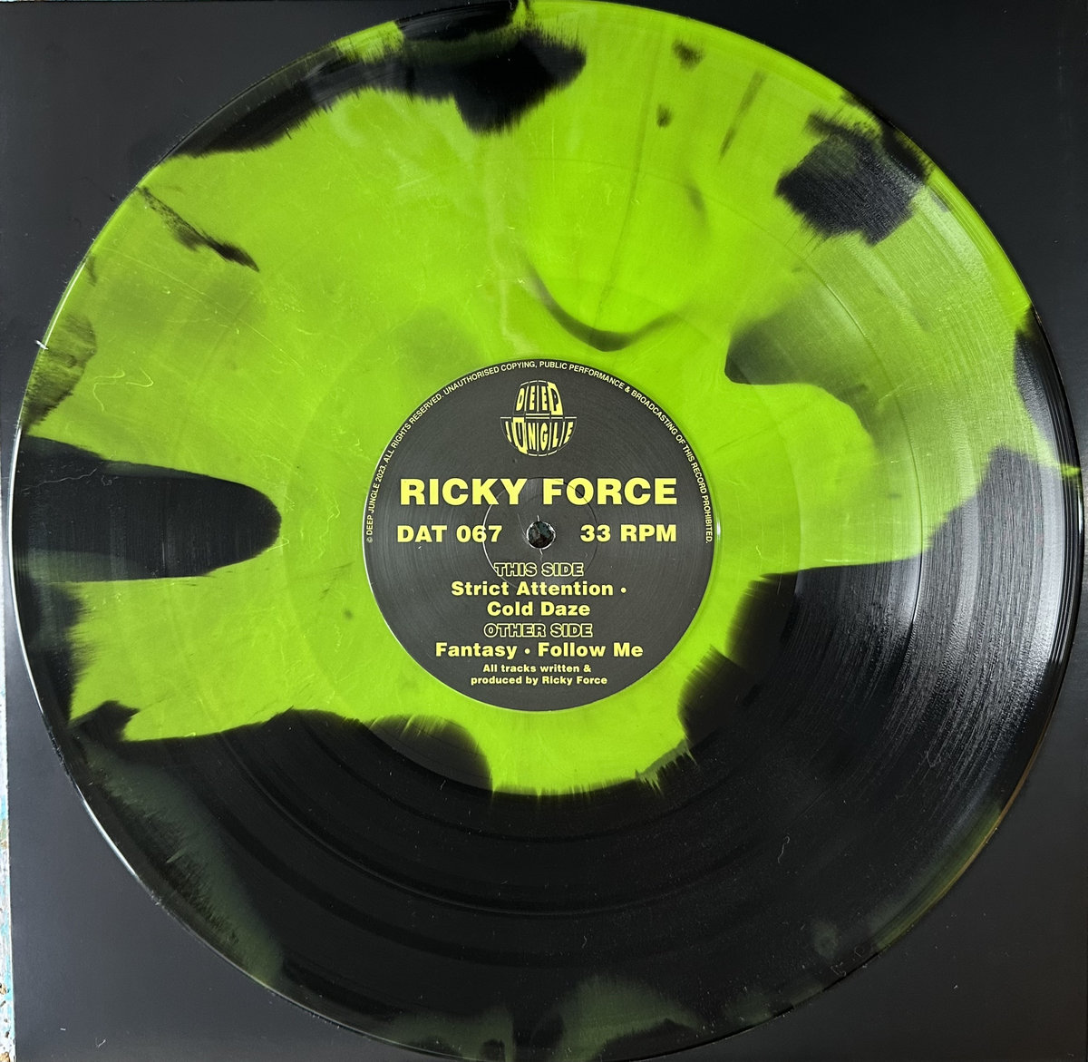 DAT067 Ricky Force - Fantasy / Follow Me / Strict Attention