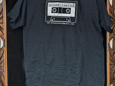 B&W cassette logo t-shirt main photo