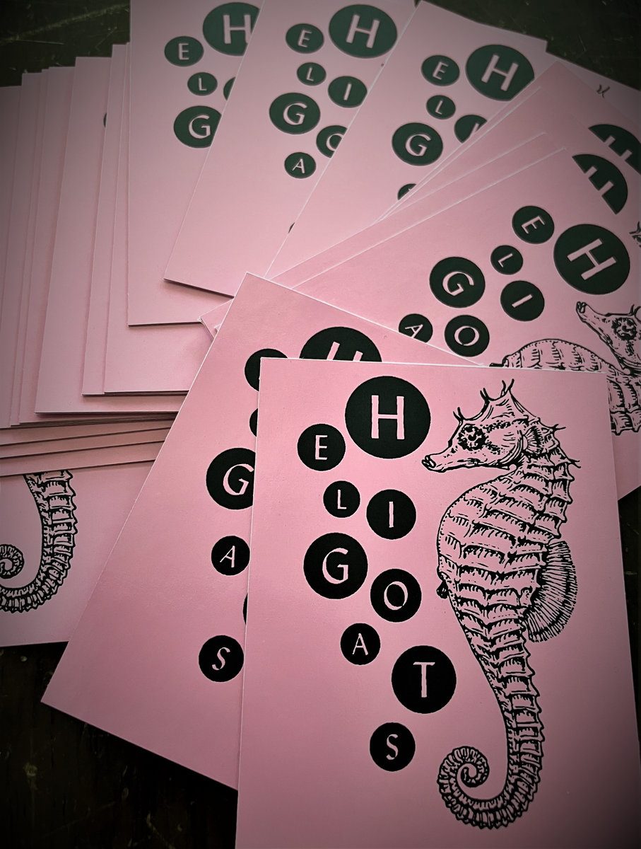 Fish Sticks & Seahorse Sticker TheHeligoats