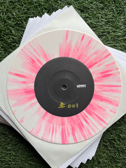 Ltd Edition White/Pink Splatter 7