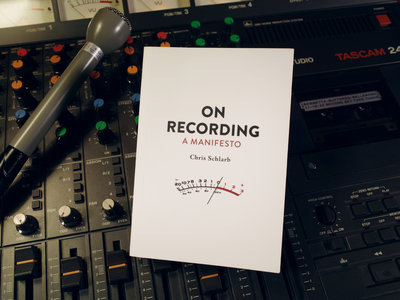 On Recording, 1st Edition Paperback main photo