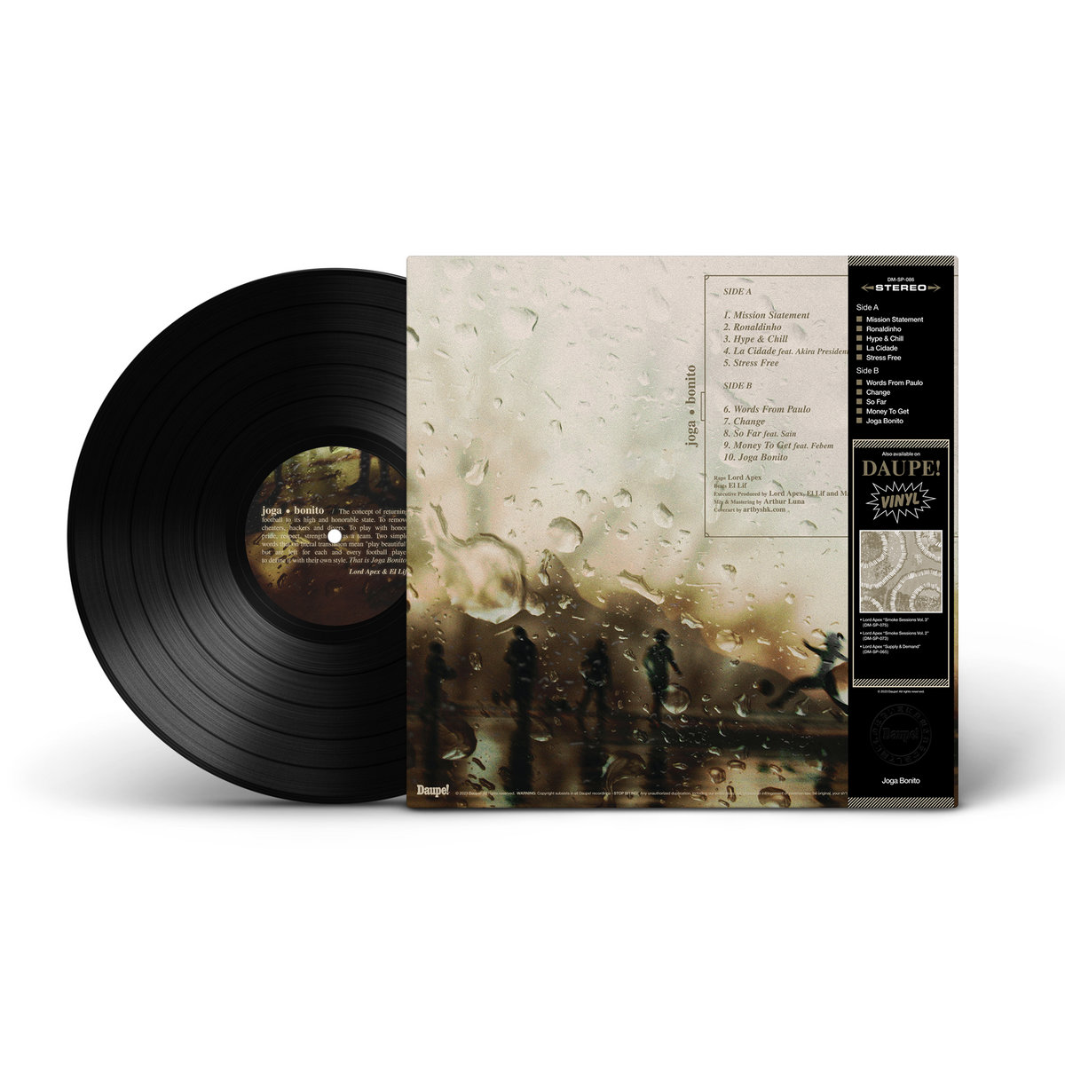 Lord Apex & El Lif Daupe vinyl Joga Bonito | Lord Apex & El Lif |