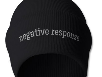 Negative Response beanie hat main photo