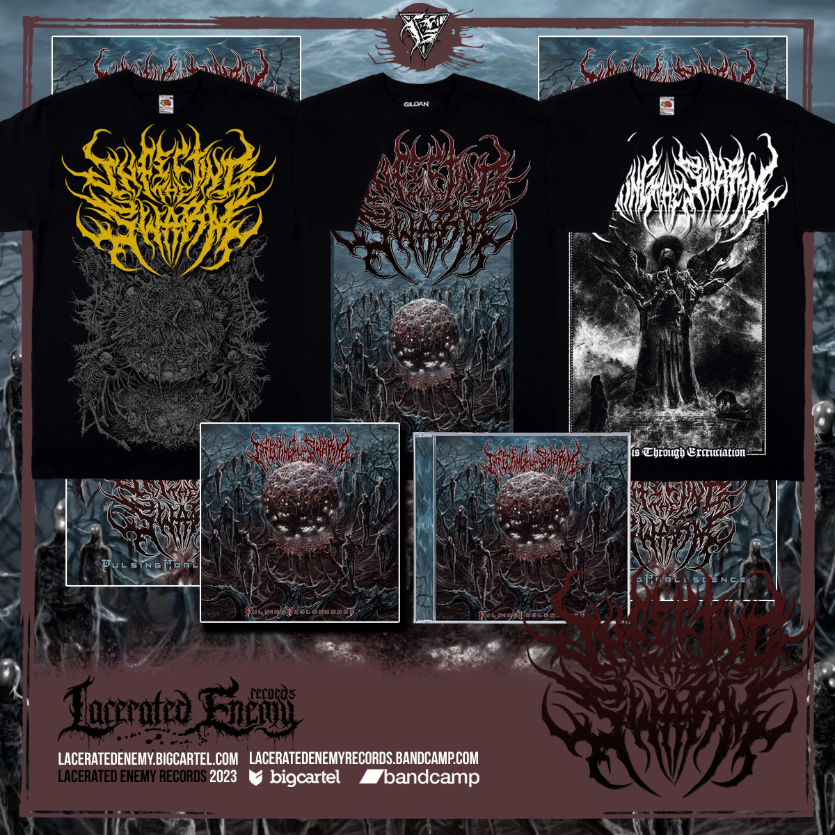 INFECTING THE SWARM – Pulsing Coalescence | Lacerated Enemy records