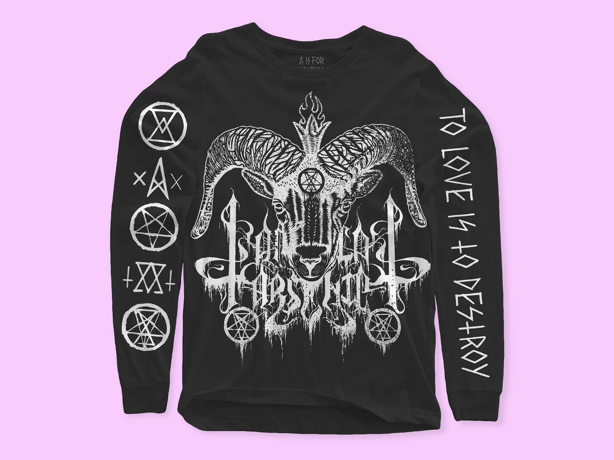 Long Sleeve Baphomet Shirt | Amelia Arsenic