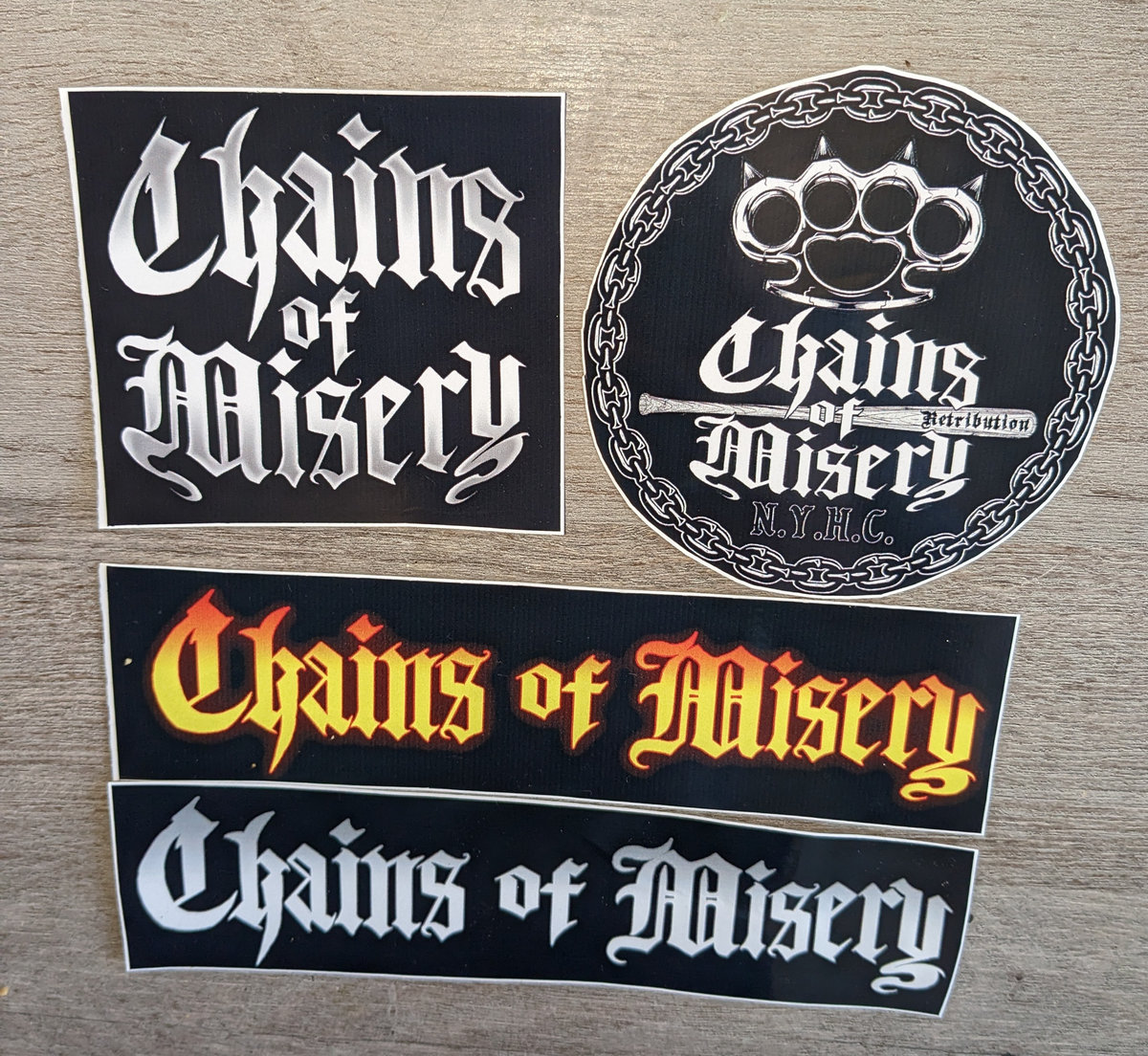 Stickers Chains of Misery