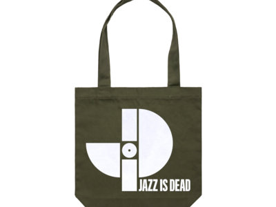 Jazz Is Dead / Jazz Está Morto Record Tote Bags Olive main photo