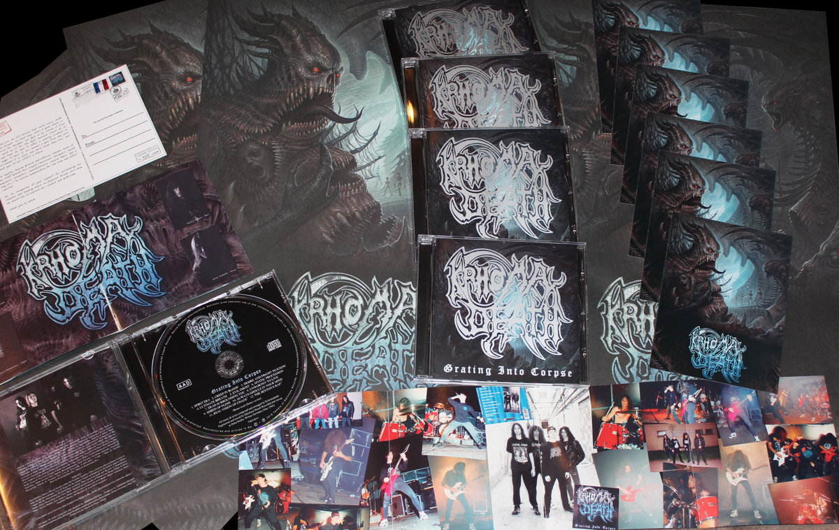 Krhomadeath - Grating Into Corpse　デスメタル KRHOMADEATH “Grating into Corpse” [TOD041] | Krhomadeath
