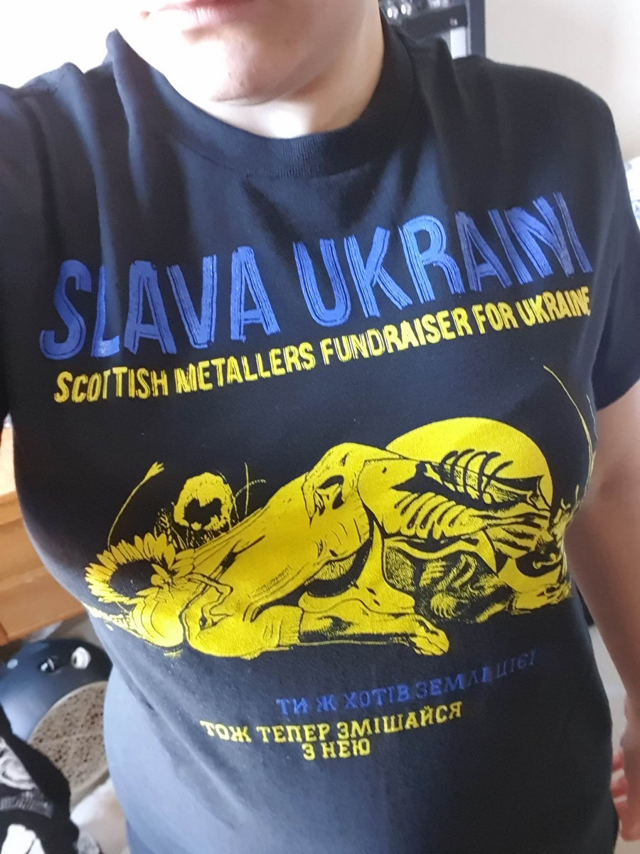 Ukraine Charity T-shirt design | Extort