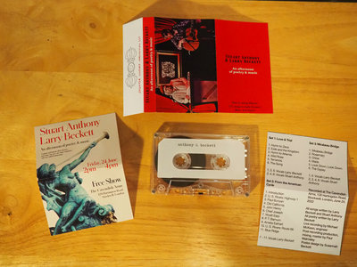 Stuart Anthony & Larry Beckett - An Afternoon of Poetry & Music - Very Limited Edition Cassette main photo