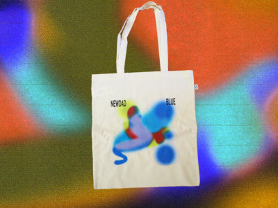 Tote Bag with Blue Design main photo