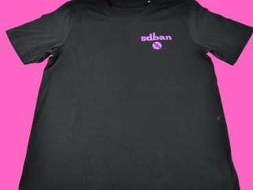 “Mad About Grooves” Sdban Short Sleeve T-shirt - Black main photo