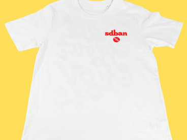 “Mad About Grooves” Sdban Short Sleeve T-shirt - White main photo