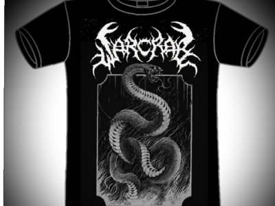 Black Serpent Coils T-shirt main photo