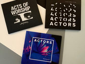 ACTORS - Signed 3 CD Combo Pack