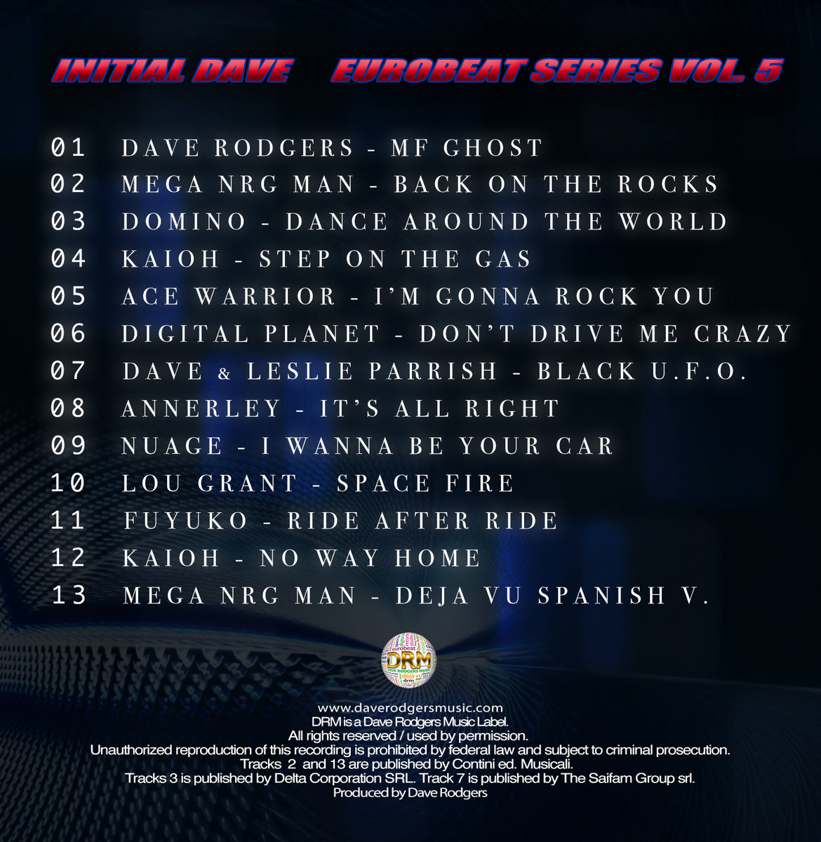 MF GHOST PRESENTS SUPER EUROBEAT × ORIGINAL SOUNDTRACK NEW COLLECTION[CD]   アニメサントラ