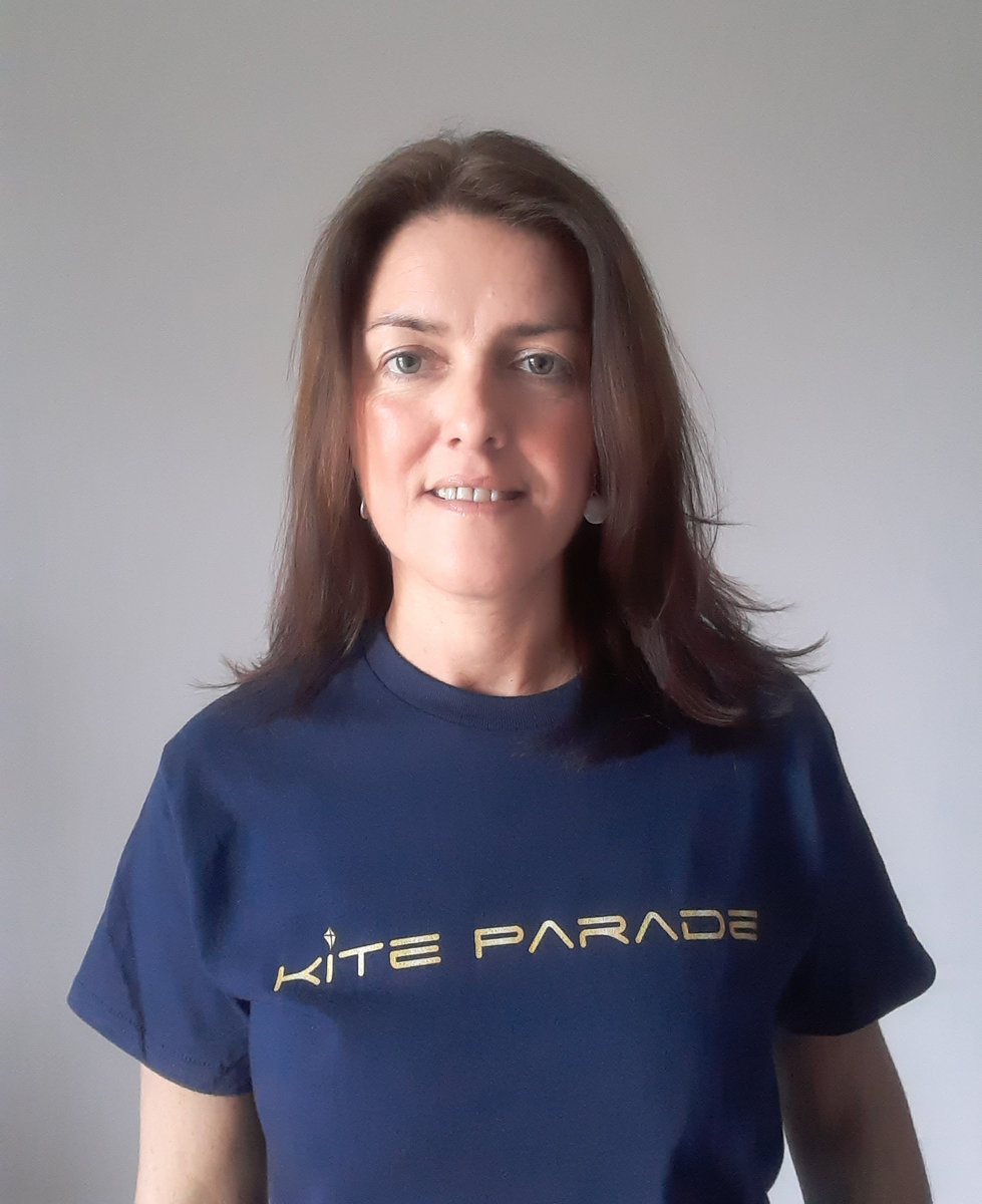 Kite Parade TShirt in Rocking Navy Blue Kite Parade