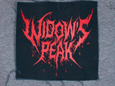 Red Logo Cloth Patch - Large photo 