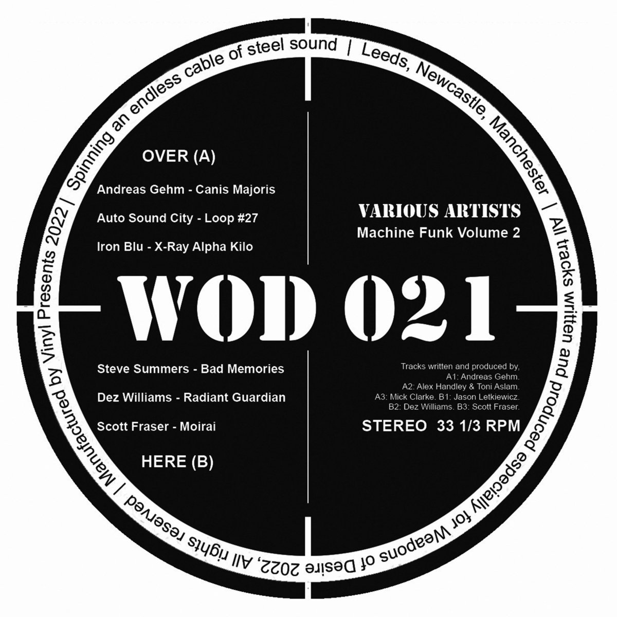 WOD021 Machine Funk Vol. 2 | Weapons Of Desire