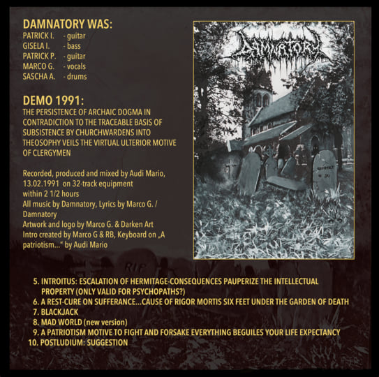 The Complete Disgoregraphy 1991-2003 | Damnatory