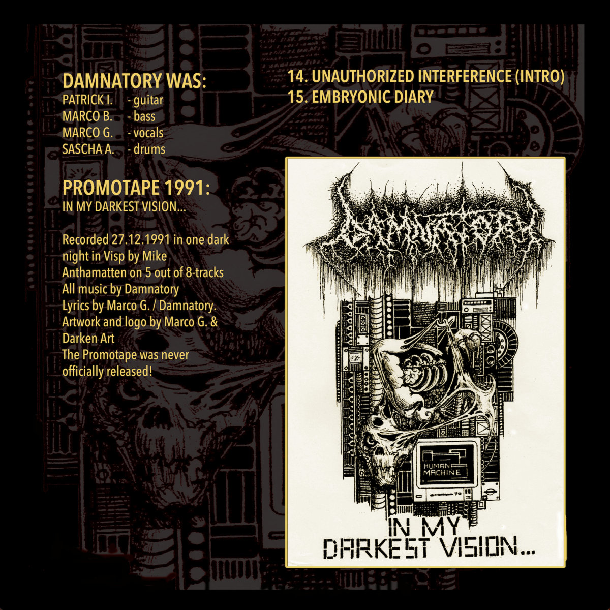 The Complete Disgoregraphy 1991-2003 | Damnatory