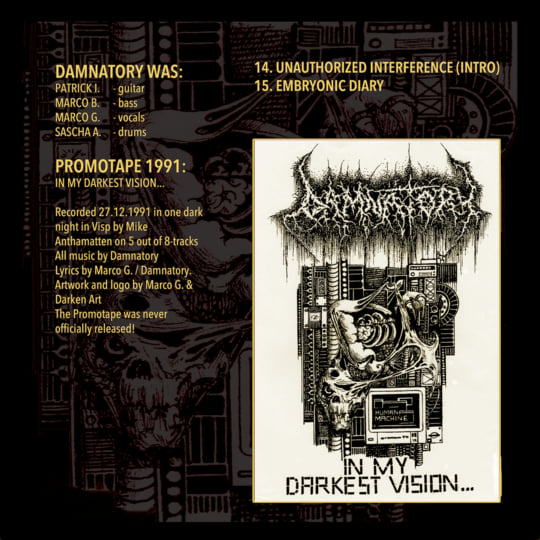 The Complete Disgoregraphy 1991-2003 | Damnatory