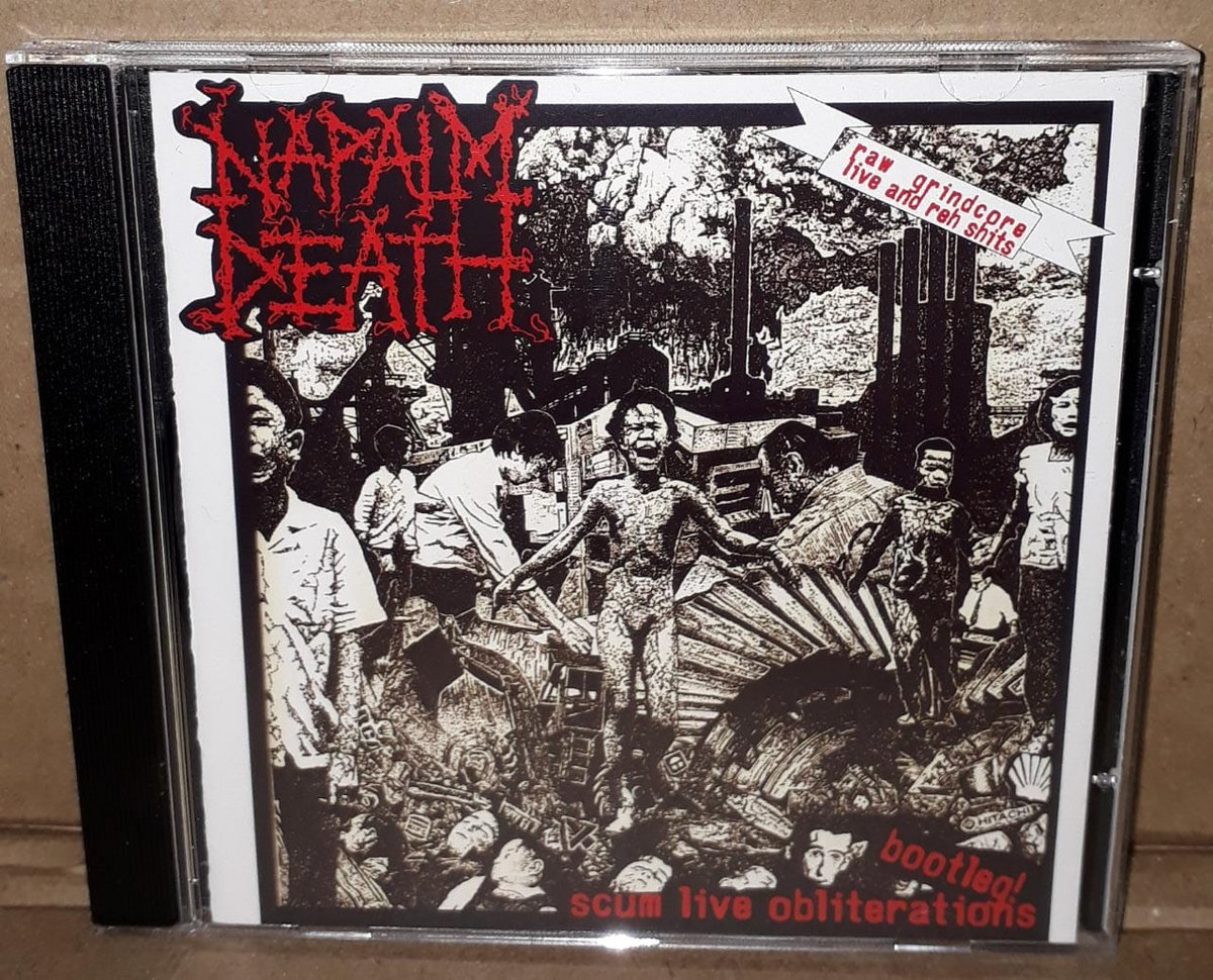 DISTRO - Napalm Death - Scum Live Obliterations CD