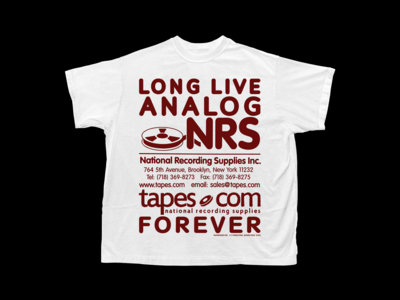 TAPES.COM FOREVER - Commemorative T-shirt (PRE-ORDER) main photo