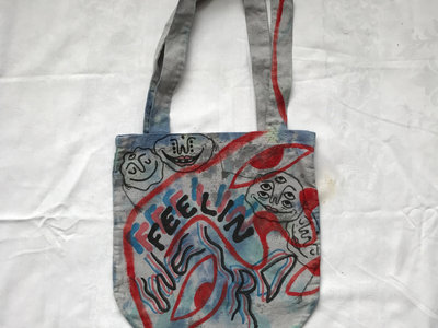 Handcrafted & painted Tote Bag main photo