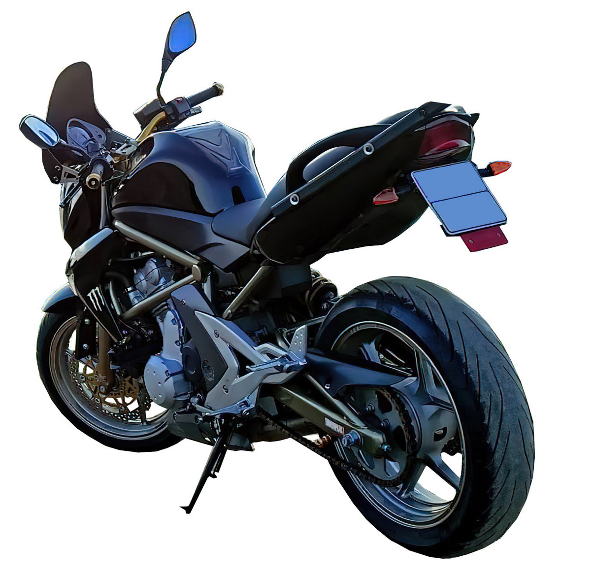 Kawasaki ER-6n 2006 standard motorcycle photo detail