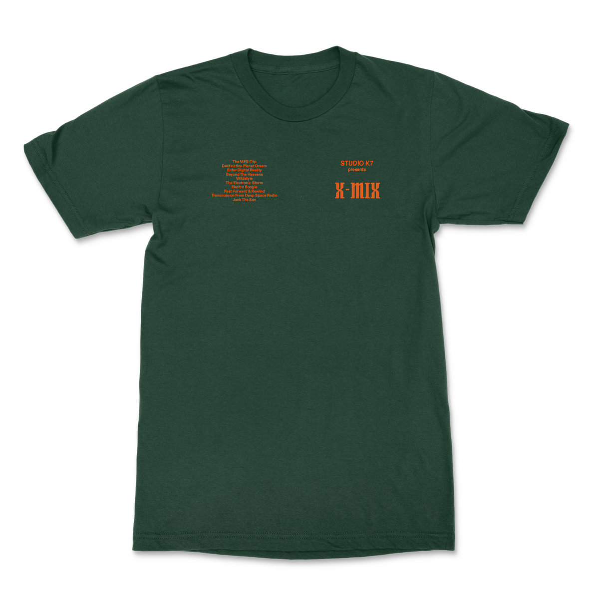 X-MIX 'Destination Planet Dream' T-shirt | !K7 Records