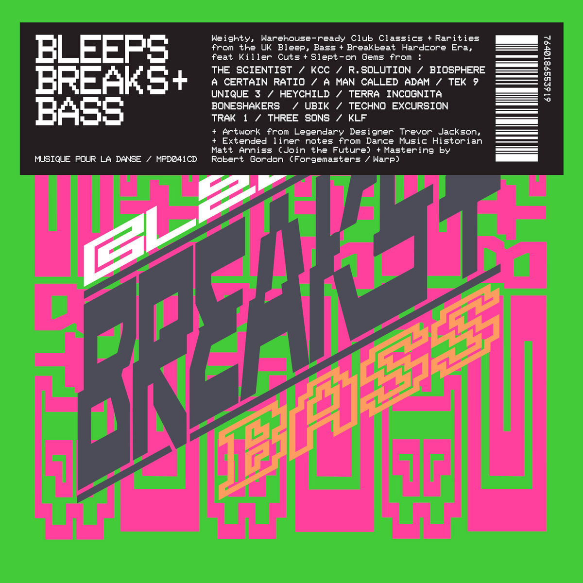 Bleeps, Breaks + Bass [CD] | Various Artists | Mental Groove