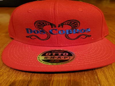 Dos Cobros Red Double Cobras Snap Back Hat main photo
