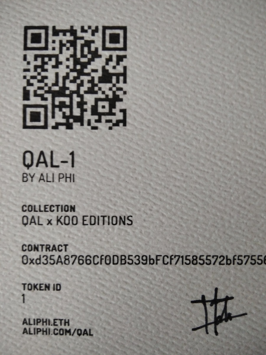 Elemaun - phygital art edition | Ali Phi | Koo Editions