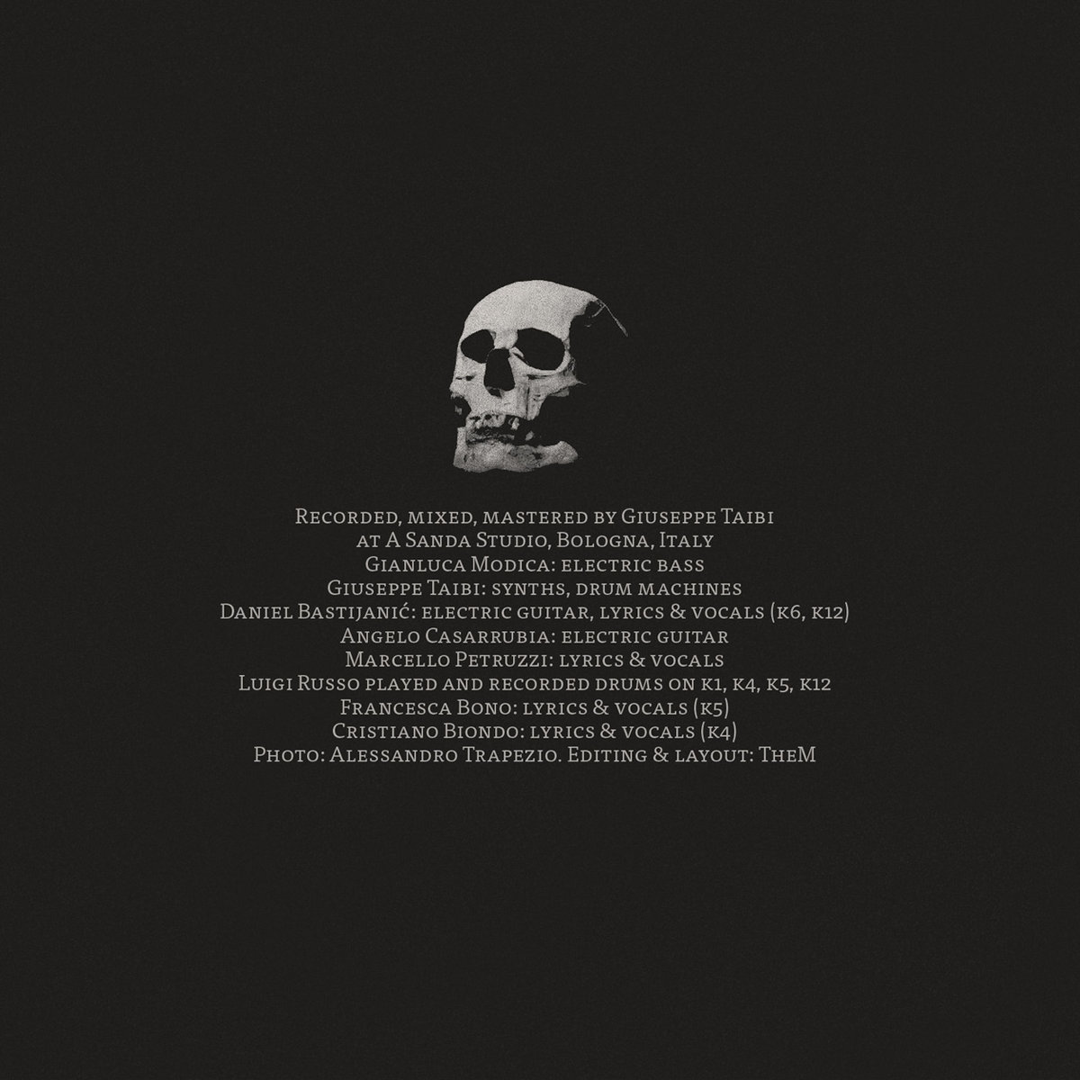 La Danse 英語版 uprGOLD028] S/T (dark americana) | KIŠA | UNKNOWN PLEASURES