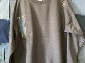 Denim-Stitch Sweatshirt photo 