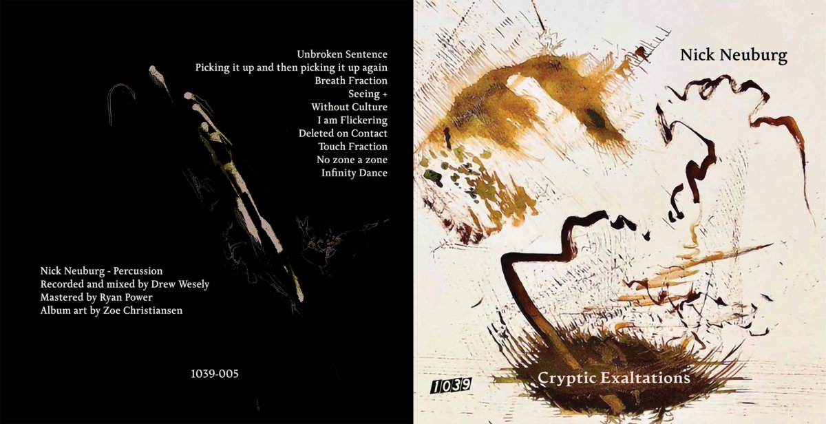 Cryptic Exaltations | Nick Neuburg | 1039 Records