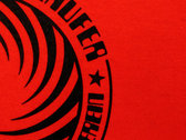 'Kosmik Spiral' Red T-Shirt photo 