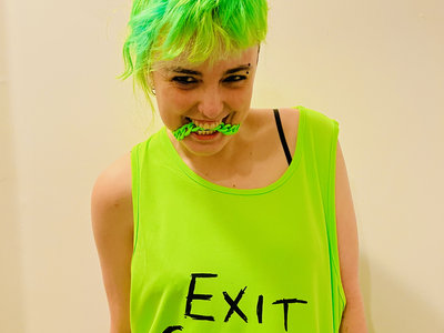 Neon Green Logo Vest | Exit Child