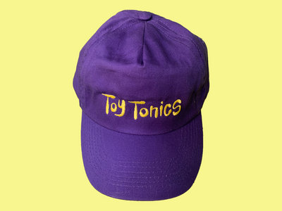 Embroidered Toy Tonics cap - yellow on purple - Ltd. Edition main photo