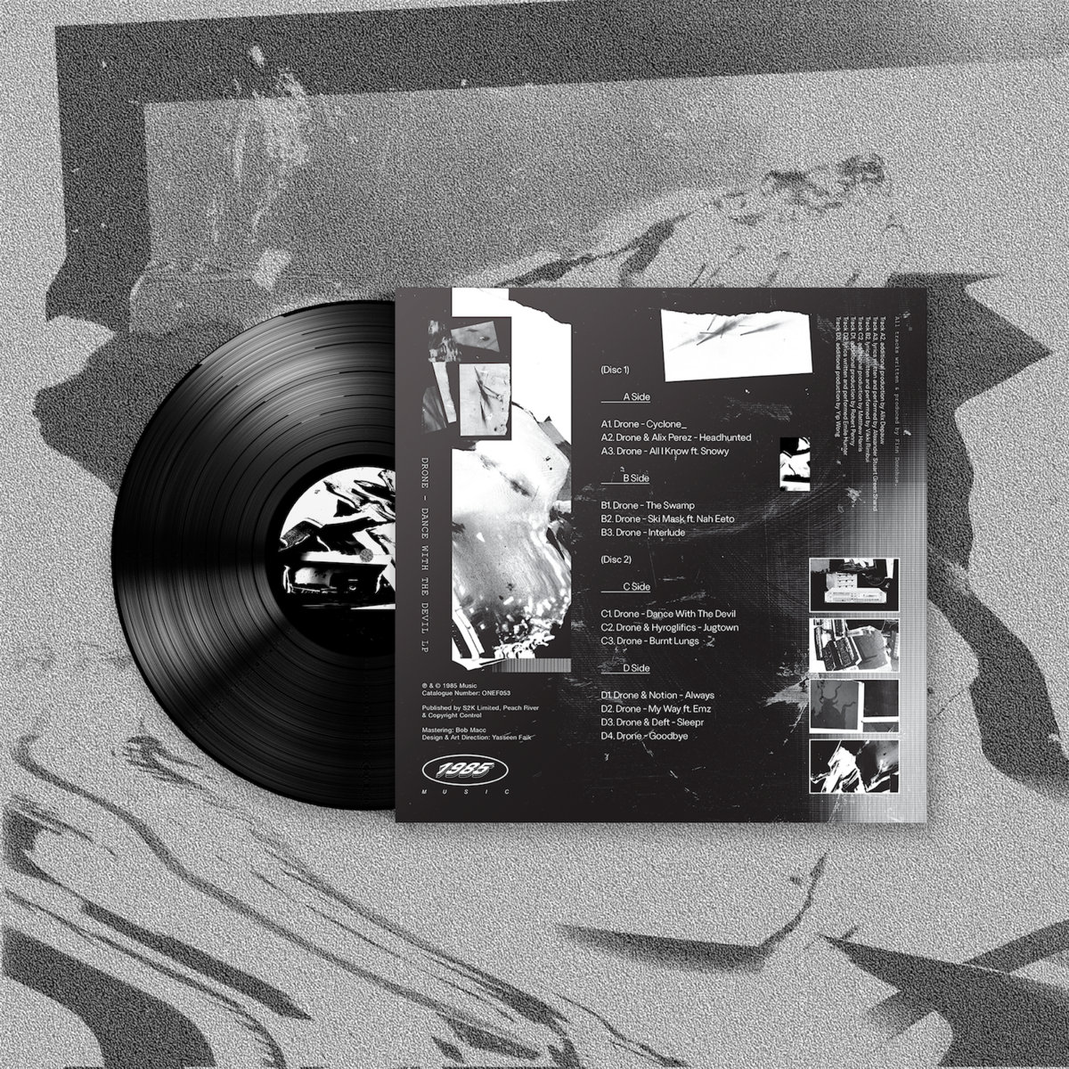 英2LP Drone Dance With The Devil LP (2LP) ONEF053 1985 Music /00475 Drone - Dance With The Devil [ONEF053] – 1985 Music