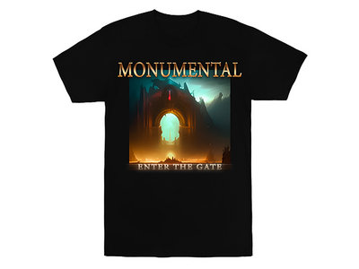 Enter The Gate T-shirt | Black Color main photo