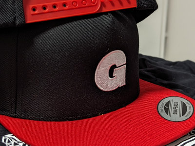 (NEW) "G" Snapback - Red/Black main photo