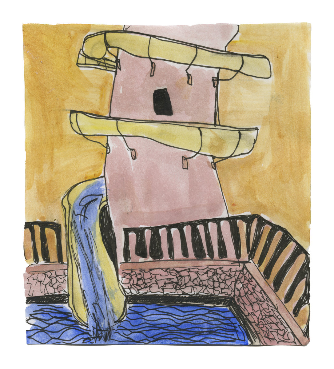 Waterslide Artwork Prints | Porridge Radio